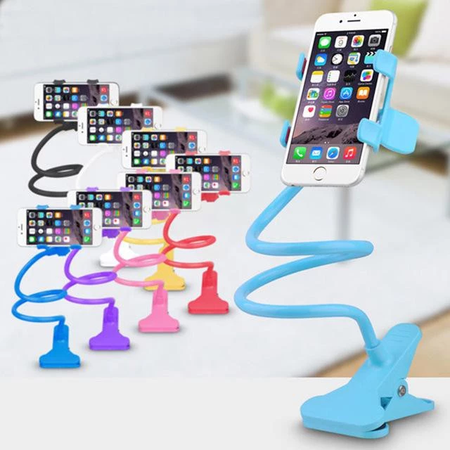 ที่วางโทรศัพท์ขี้เกียจ HP Holder / Table Hook Gadget Clamp thumbnail 4