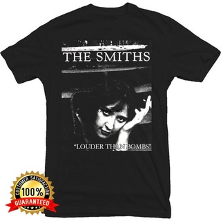 พร้อมส่ง เสื้อยืดแขนสั้น ผ้าฝ้าย 100% พิมพ์ลาย The Smiths Us Tour 1986 The Queen Is Dead Rock Merch Aq304 หลากสี แฟชั่นฤ