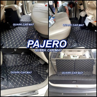 🔥(ฟรีแถม3) PAJERO ปาเจโร่ 2008-2014 พรม6D แท้ รุ่นหนา ตรงรุ่น เต็มคัน เพจโรงงานตรง QUARK