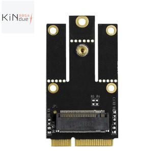 อะแดปเตอร์แปลงสัญญาณบลูทูธ ngff to mini pci - e m . 2 wifi wlan card intel ax 200 9260 8265 8260 สําหรับแล็ปท็อป