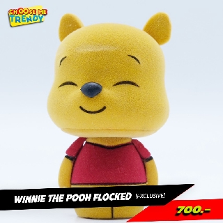 Winnie The Pooh Flocked  [Exclusive] - Disney Funko Dorbz