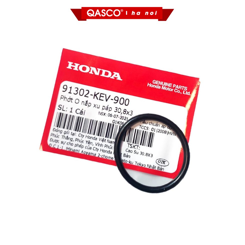HONDA ฝาครอบวาล์ว O ซีลหลายรุ่น ขนาด 30,83 QASCO อะไหล่มอเตอร์ไซค์|91302KEV900_H1375