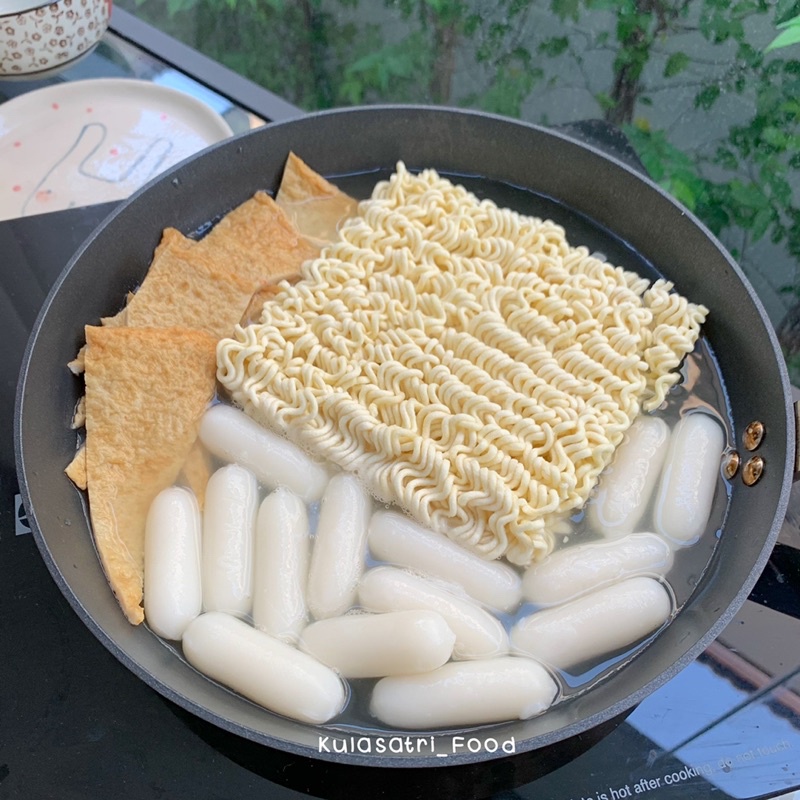 ต๊อกบกกีชีส เซตต๊อกชีสKulasatri_Food ต๊อกชีส โอเด้ง ซอสเข้มข้นอร่อยมากกก