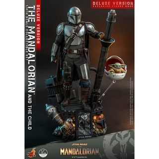 พร้อมส่ง 📦 Hot Toys QS017 1/4 Star Wars™ The Mandalorian™ - The Mandalorian &amp; The Child (Deluxe Version)