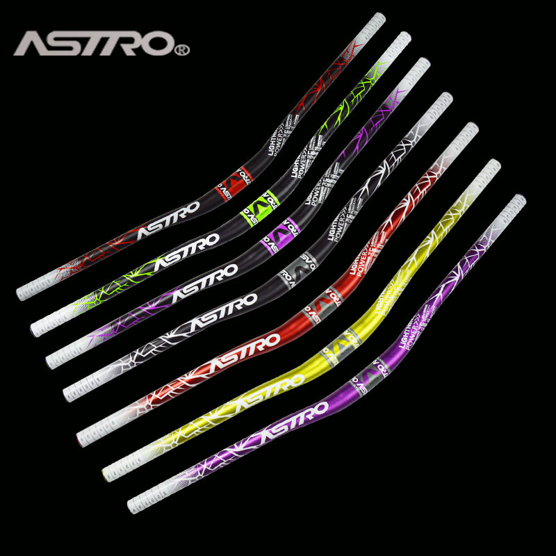 จัดส่งฟรีASTRO MTB แฮนด์จักรยานเสือภูเขา 31.8*680/720/780 มม.
