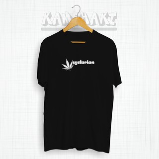 เสื้อยืด ลายมังสวิรัติ Rasta Marijuana สําหรับผู้ชาย และผู้หญิง