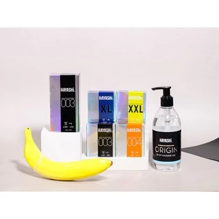 Hayashi XXL Condom Size 56 mm. ถุงยางอนามัยฮายาชิ เอ็กซ์เอ็กซ์แอล ขนาด 56 มม.