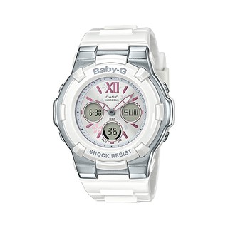 CASIO BABY-G รุ่น BGA-110BL-7BDR สีขาว สินค้าใหม่ ของเเท้ รับประกันศูนย์ CMG