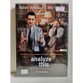 DVD : Analyze This (1999) ขับเครียดมาเฟียเส้นตื้น " Robert De Niro, Billy Crystal "