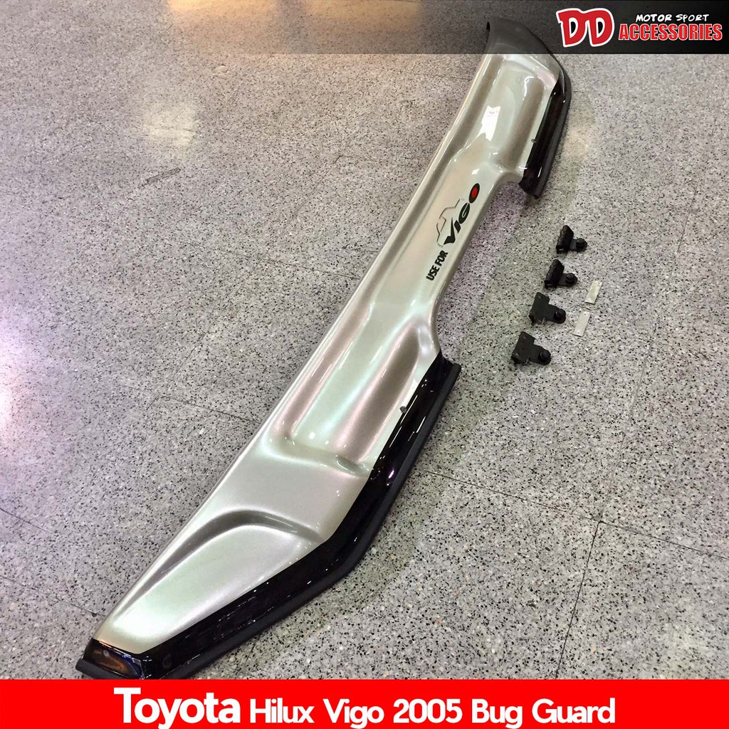 กันแมลง บังลมหน้า กันสาดหน้ารถ vigo 2005 2007 2009 2010 สีดำ สีบอน สีทอง เว้าจมูก ไม่เว่าจมูก ราคาพิเศษ - รูปที่ 5