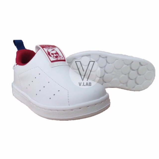 รองเท้าเด็ก Adidas Stan Smith 360 I/C White/Red Size 13-19 cm