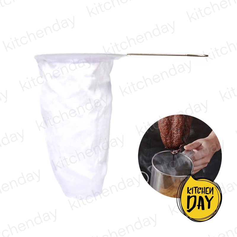 (5 ไซส์)  ถุงกาแฟชงชาห่วงสแตนเลส