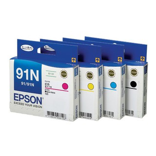 EPSON 91N (Original) ตลับหมึก Epson 91N C, M, Y ของแท้  *สินค้าหมดอายุแล้วใช้งานได้ปกติ*