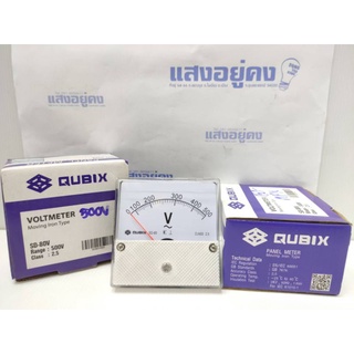 โวลท์มิเตอร์500v SD-80v พาเนลมิเตอร์แบบอนาล็อก Analog Panel Meter SD Series 50x50 , 60x60 , 80x80 mm.