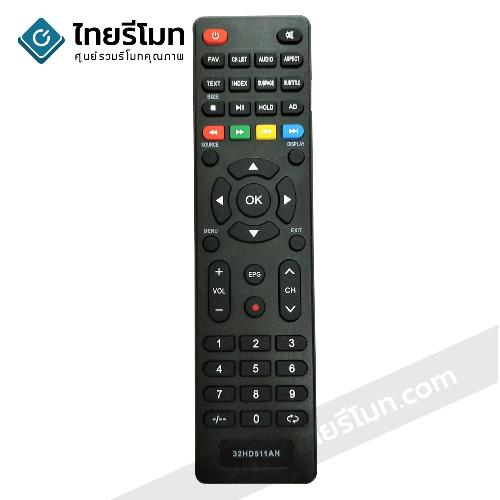 รีโมททีวี อะโคเนติค Aconatic รุ่น 32HD511AN เก็บเงินปลายทางได้ พร้อมส่ง l ไทยรีโมท รีโมททีวี/รีโมทแอ