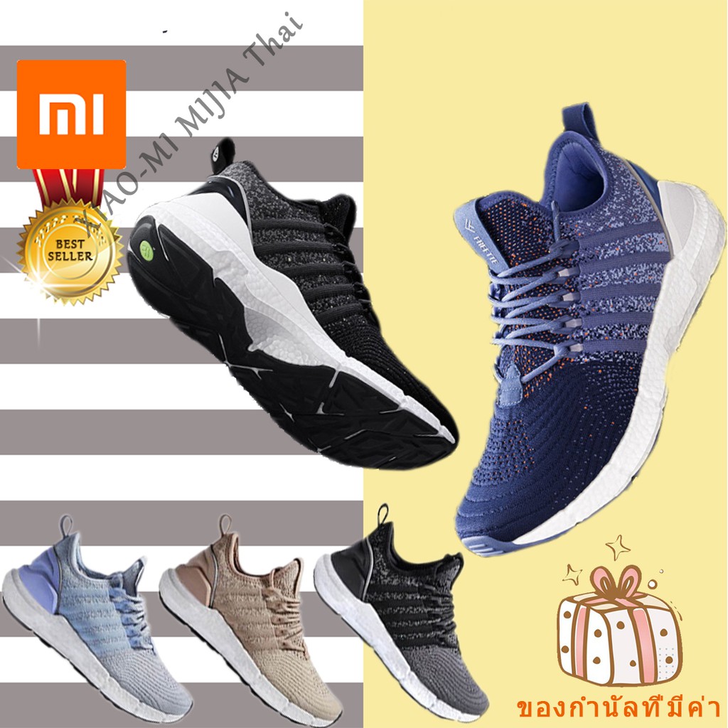 【ของกำนัลที่มีค่า】🔥🔥 Xiaomi Freetie Running Shoes (ผู้ชาย) ซับแรงกระแทกได้ดี