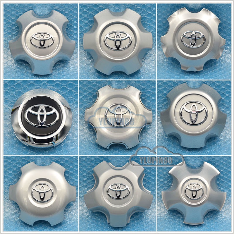 ฝาครอบดุมล้อรถยนต์ โลหะผสมโครเมี่ยม สําหรับ Toyota VX TX Land Cruiser Prado GRJ150 VR4000 2700 4700 LX570 LX460 LX470 RAV4 Camry 1 ชิ้น