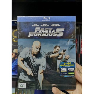 Blu-ray Steelbook : Fast &amp; Furious 5 (2011) เร็วแรงทะลุนรก 5 " Vin Diesel, Paul Walker, Dwayne Johnson "