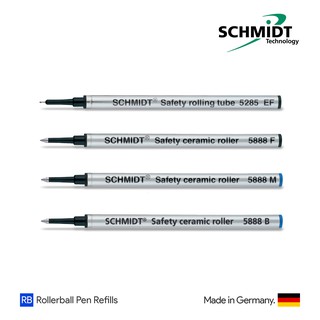 Schmidt 5888/5285 Ceramic Rollerball Euro Refill (1 pc.) - ไส้ปากกาโรลเลอร์บอลล์ชมิดท์ ขนาดมาตรฐานยูโร (1 ไส้)