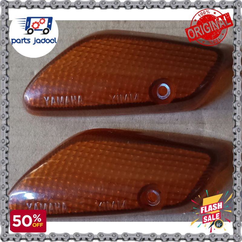 [PJ82] Yamaha F1 ไฟเลี้ยวหน้าซ้ายแก้ว / L Force1 ไฟด้านข้าง Mica / L Force-1 ไฟเลี้ยว Mica