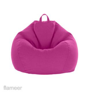 [FLAMEER] XXL Large Bean Bag without Filling,  100*120cm / 40*47inch Beanbag Chair Cover for Adults Kids