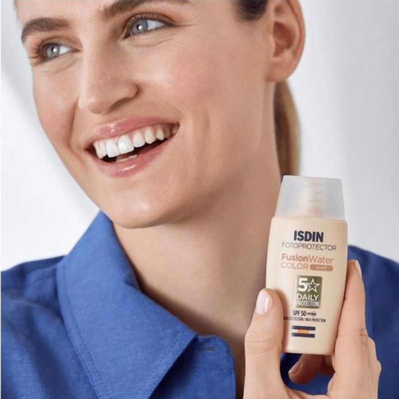 พร้อมส่ง Isdin Fotoprotector fusion water color light spf50 (50ml ...