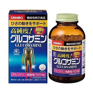 พร้อมส่งในไทย🔥ORIHIRO Glucosamine 1500mg 90 วัน สำหรับผู้ที่มีปัญหาข้อเข่าเสื่อม