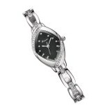 Kimio นาฬิกาข้อมือผู้หญิง สายสแตนเลส รุ่น KW6010 - Silver/Black