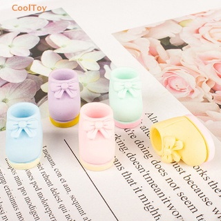 Cooltoy ขายดี โมเดลบูทโบว์จิ๋ว 1:12 แฮนด์เมด DIY สําหรับตกแต่งบ้านตุ๊กตา 10 ชิ้น