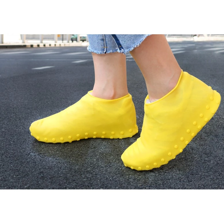 SILICONE SHOES COVER ถุงคลุมรองเท้ากันฝน thumbnail 6