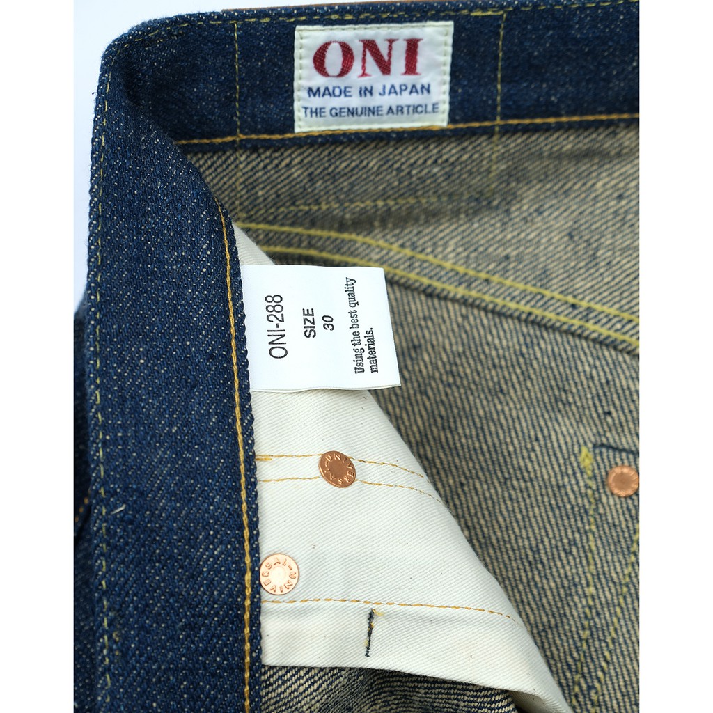 Oni Denim 2zr oz Secret Denim Regular Fit Straight Shopee Thailand