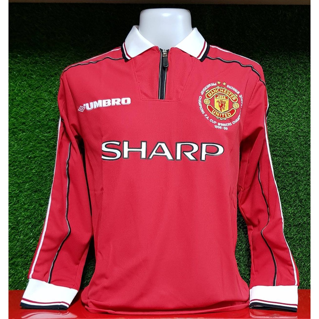 เสื้อแมนยู ย้อนยุค F.A.CUP 1998-99 Manchester United