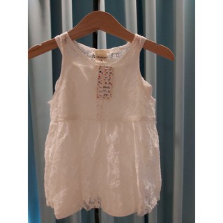 New!! Baby White Dress size 12-18m