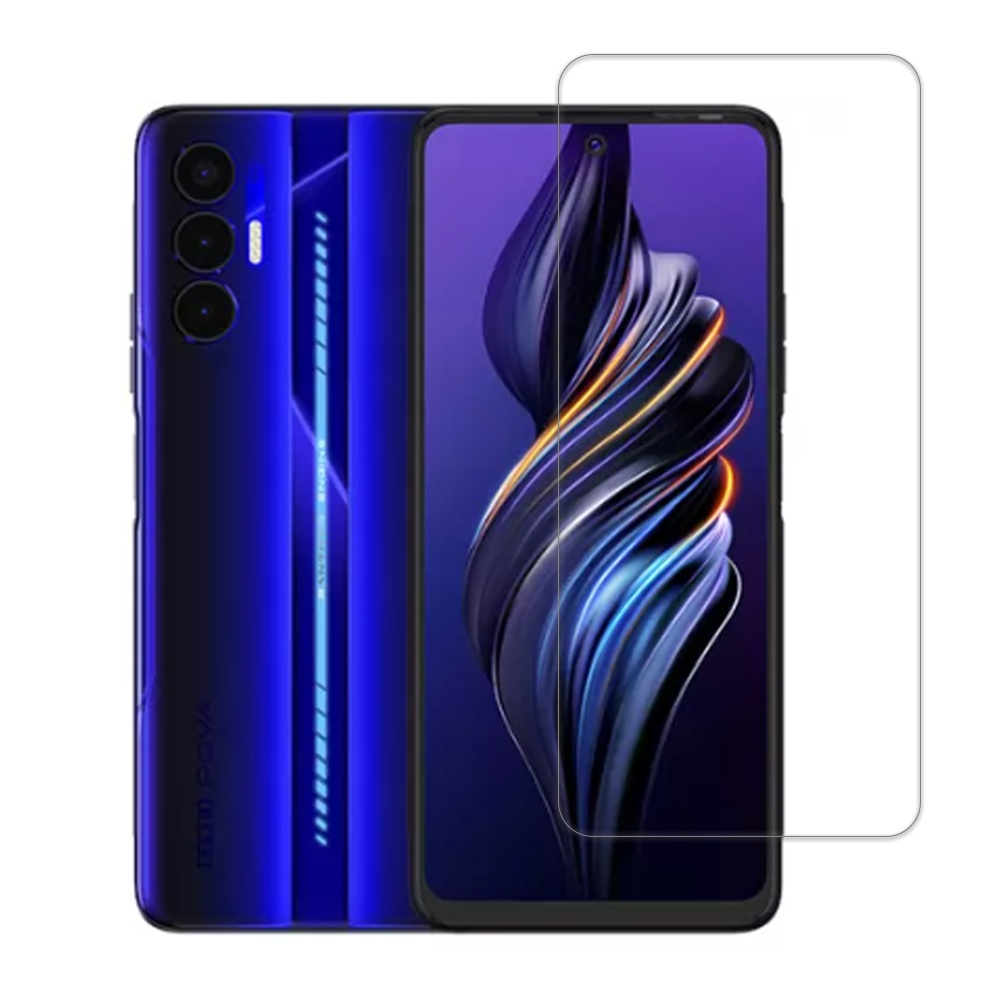 Tecno Pova 3 2 Spark 8C 8P 8T 7T 7 Pro 6 Go 5 Air 9H HD Full Clearกระจกนิรภัยป้องกันหน้าจอGuard