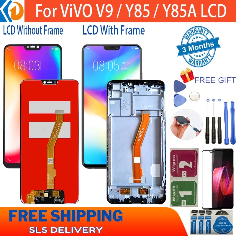 อะไหล่หน้าจอสัมผัส LCD สําหรับ ViVO V9 Y85 Y85A 1723