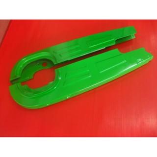 HONDA CUB 50 65 70 C65 C70 C90 CHAIN CASE GUARD "GREEN" SET  // บังโซ่ สีเขียว สินค้าคุณภาพดี