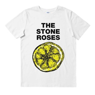 The STONE ROSES - เลม่อนไวท์ | เสื้อยืด พิมพ์ลายวงดนตรี | Merch เครื่องดนตรี | Unisex | เสื้อยืด พิมพ์ลายดนตรี | Rock BRITPOP