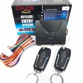 รีโมทรถยนต์ รีโมทปิด-เปิดสำหรับรถยนต์ทุกรุ่น champ.nd รหัส Y235🚙