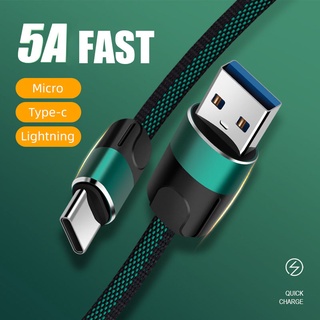 สายชาร์จ สายข้อมูล Micro USB 3.3 ฟุต 5A Type C ชาร์จเร็ว สําหรับ VIVO V15 V9 V11I V15 V20 V23E V21 V23 V21E V20SE V19 5G