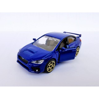 รถเหล็ก​ Majorette​ Subaru​ WRX​ STI น้ำเงิน