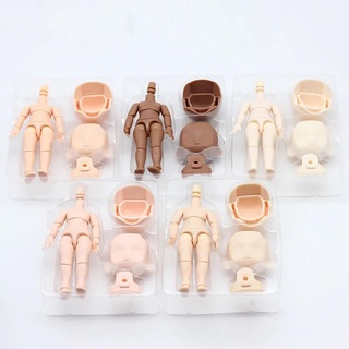 Ob11 บอดี้ หรือ หัว GSC สีชมพู / ปกติ / ขาว / กาแฟ ผิว 1/12 Bjd อุปกรณ์เสริมตุ๊กตา