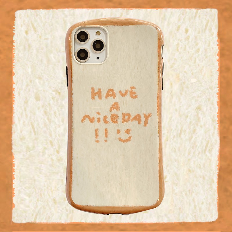 ขนมปังปิ้ง 11Pro Max Apple X / XS / XR Mobile Shell iPhone7p / 8plus ชุดสร้างสรรค์บุคลิกภาพหญิง
