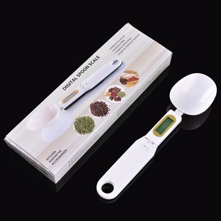 เครื่องชั่งน้ำหนัก ช้อนตวงและชั่งน้ำหนักดิจิตอล Digital Spoon Scale ขนาด 500/0.1 กรัม แถมถ่านในกล่อง เครื่องชั่ง ตาชั่ง