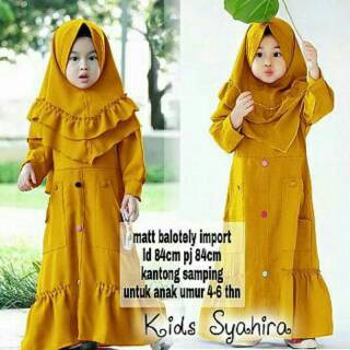 SYAHIRA KIDS 2IN 1 ชุดเด็กผู้หญิง