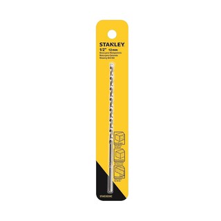 ✨นาทีทอง✨ ดอกเจาะคอนกรีตก้านกลม STANLEY รุ่น STA53112C ขนาด 12 x 150 มม. สีเงิน