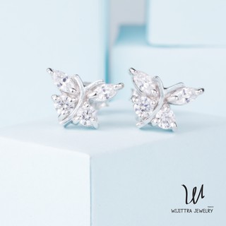 ต่างหูเงินแท้ Butterfly in Flight | Wijittra Jewelry |