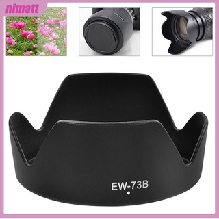 Ni EW-73B อุปกรณ์เสริมเลนส์ฮู้ดกล้อง สําหรับ Canon 650D 550D 600D