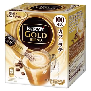 (Pre Order)NESCAFE GOLD BLEND 100Sticks. เนสกาแฟ โกลด์ ผลิตจากเมล็ดกาแฟคุณภาพเยี่ยม