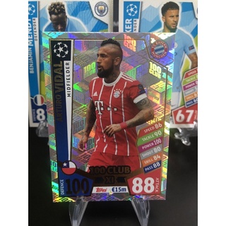 การ์ด Topps Champions League Match Attax 2018 100 Club XI