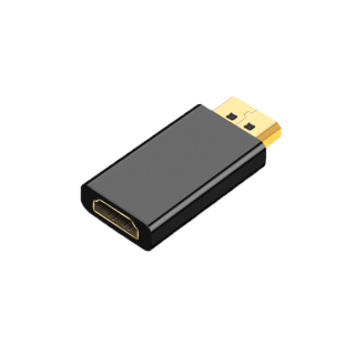 Ulattice Dp To Hdmi อะแดปเตอร์ 4K 30Hz Dp Male To Hdmi Female อะแดปเตอร์แปลงเสียงวิดีโอชุบทอง 1080P 60Hz สําหรับ Pc แล็ปท็อปโปรเจคเตอร์พอร์ต Hdmi